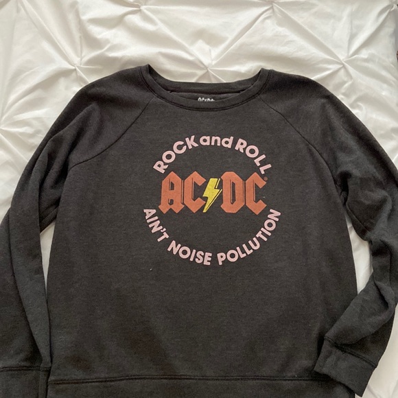 Lucky Brand | Sweaters | Acdc Crewneck | Poshmark
